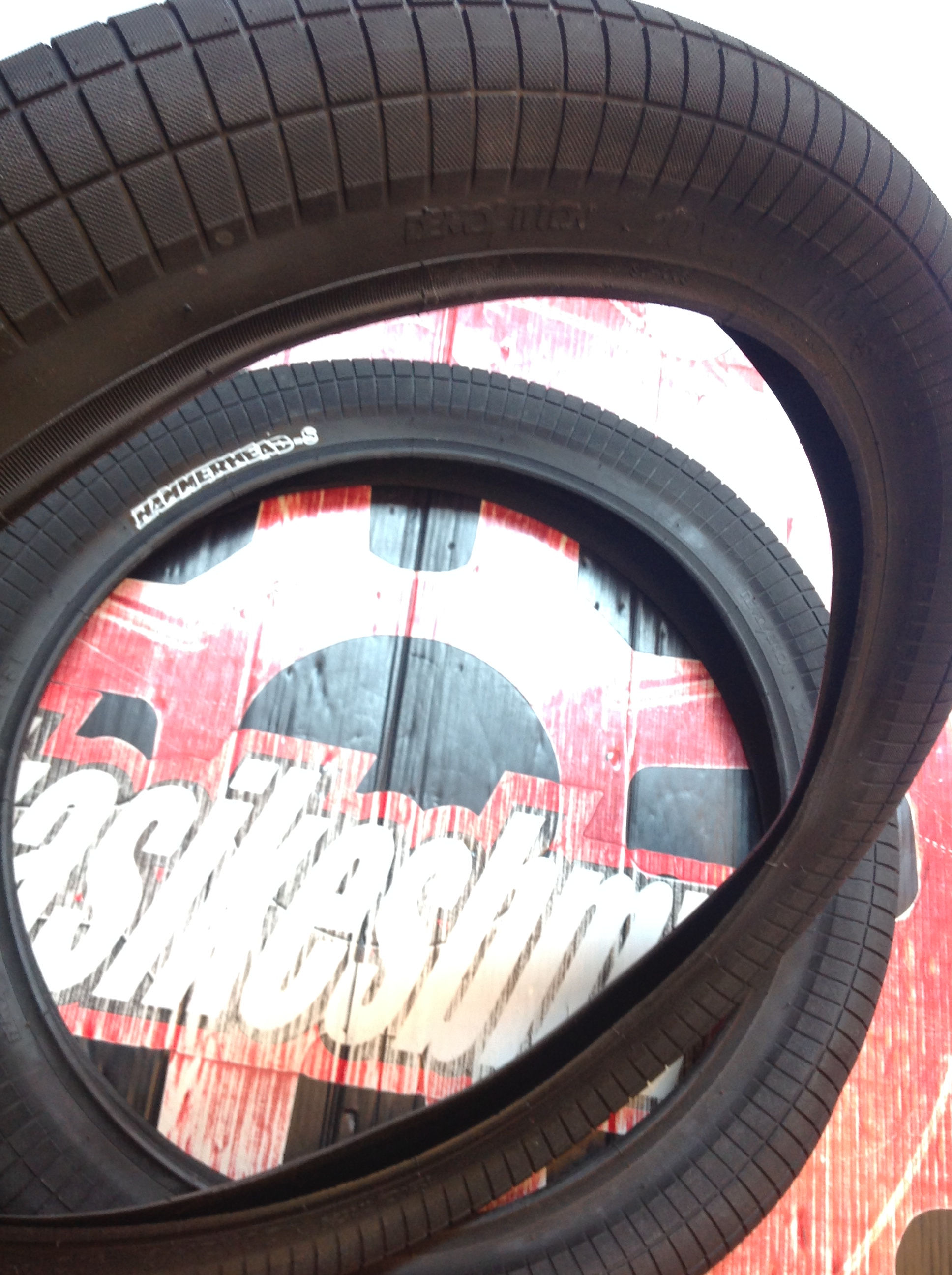 LLANTA DEMOLITION MIKE HUCKER CLARK HAMMERHEAD "S" PIEZA NEGRO