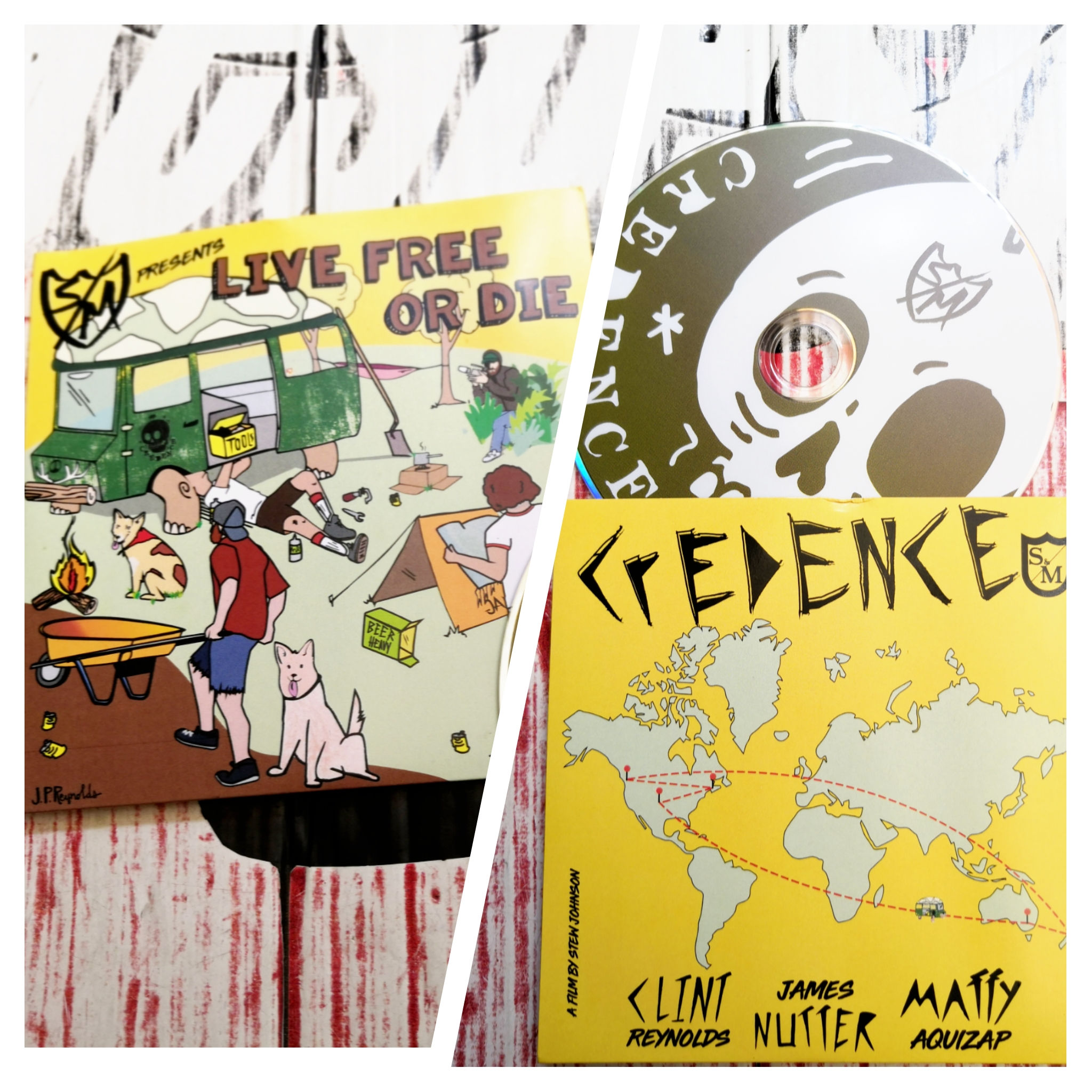 DVD S&M CREDENCE LIVE FREE OR DIE PIEZA