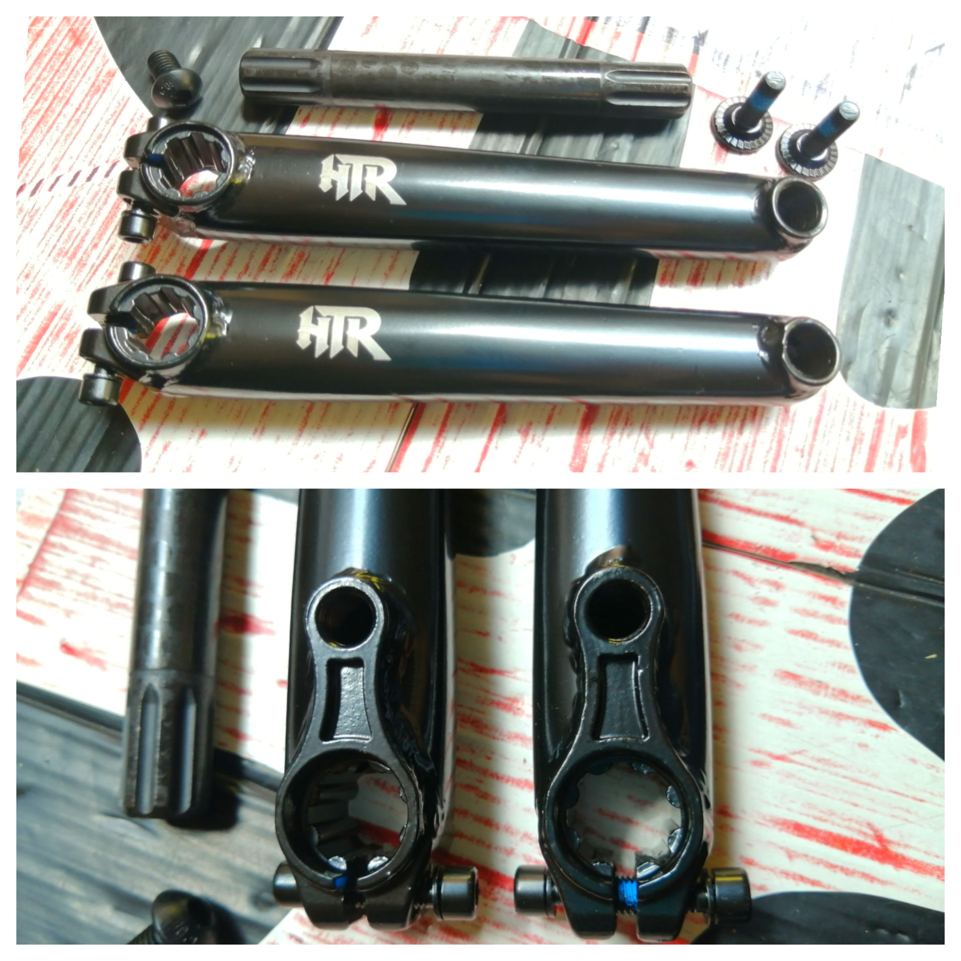 PALANCAS HTR 3 PZAS 19MM 8H BIDIRECCIONAL JUEGO NEGRO