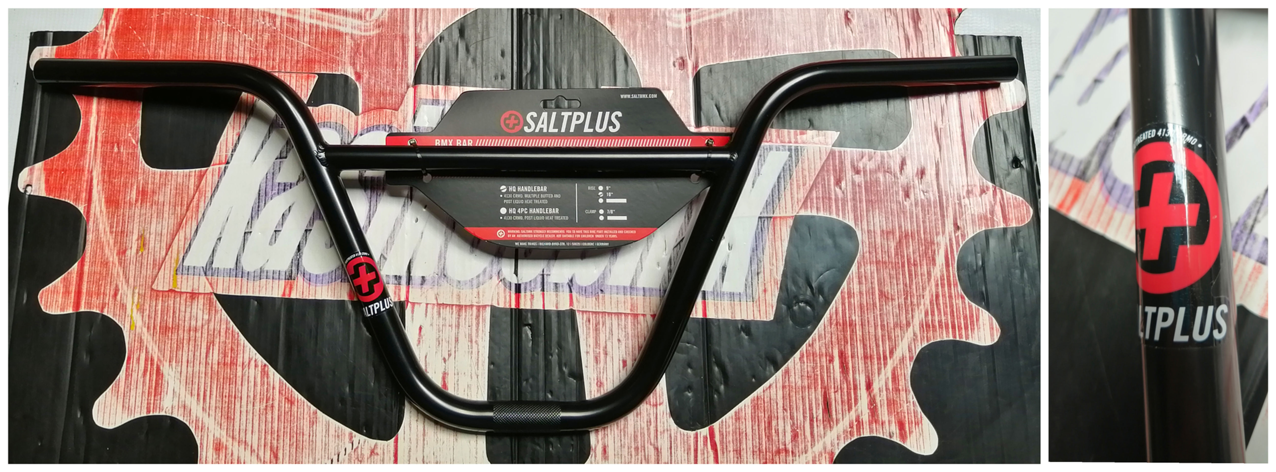 MANUBRIO SALTPLUS HQ 10'' PIEZA NEGRO