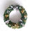 Thumbnail: Christmas wreath gold & silver
