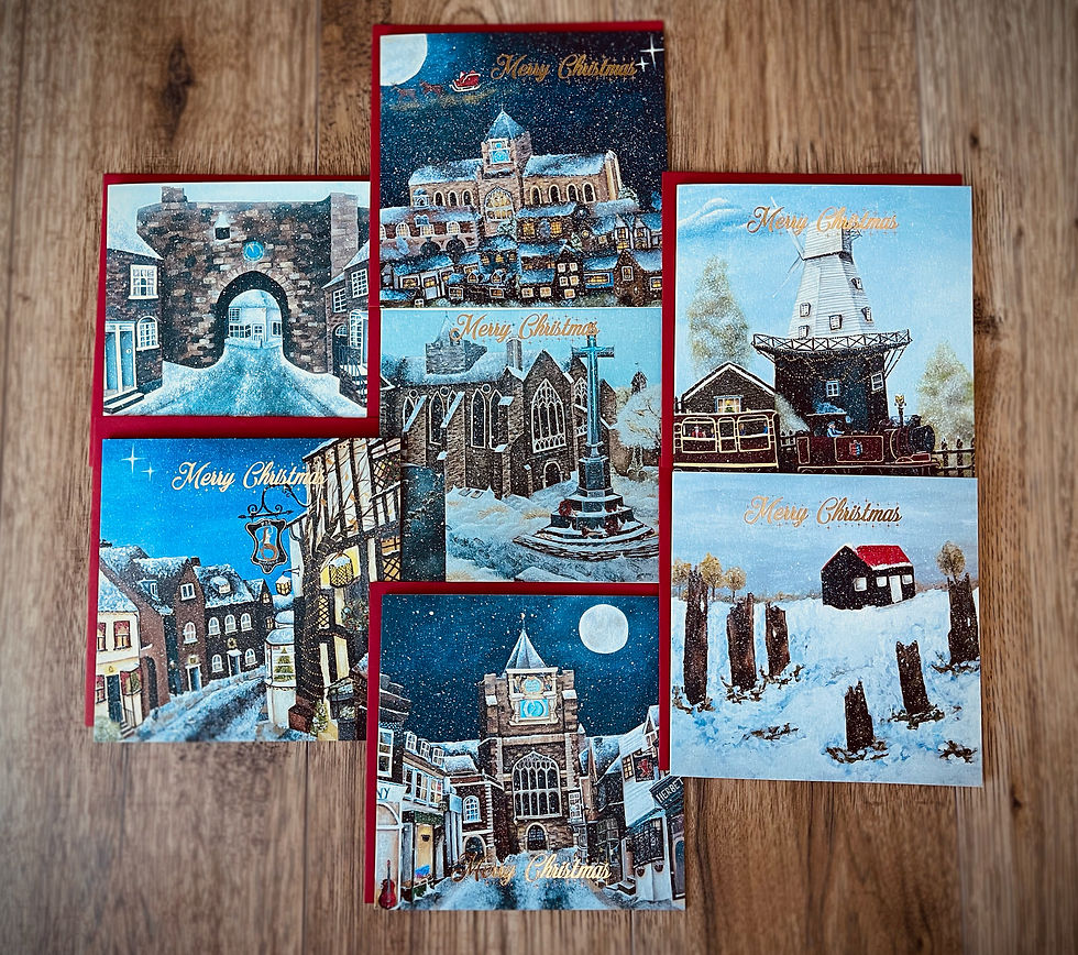 Thumbnail: Rye Christmas Cards