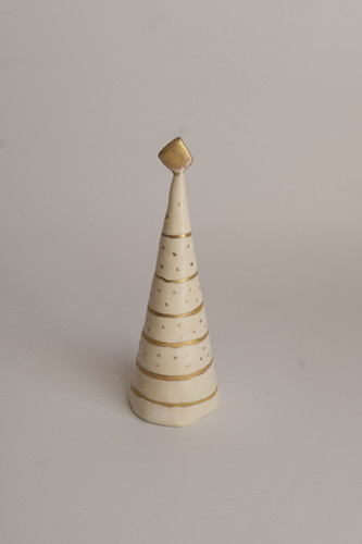 Christmas tree / White dot L | O'baware Japan