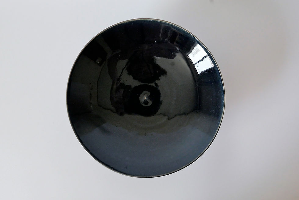 サムネイル： ７寸瑠璃釉盛鉢