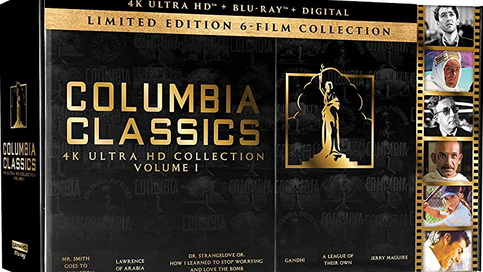 The start of something great – “Columbia Classics Coll. Vol. 1” 4K (disc) - six movies - June 16