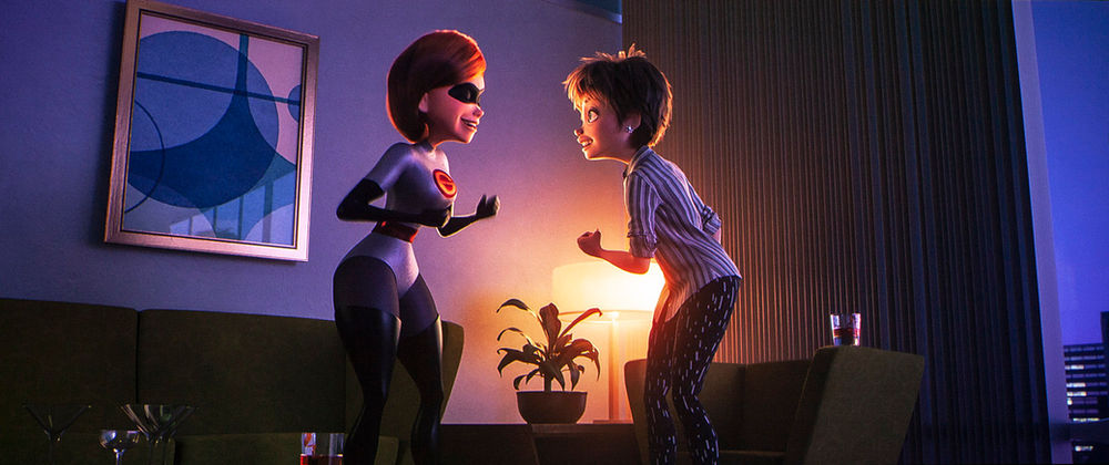 The Incredibles 2 Elastigirl And Evelyn