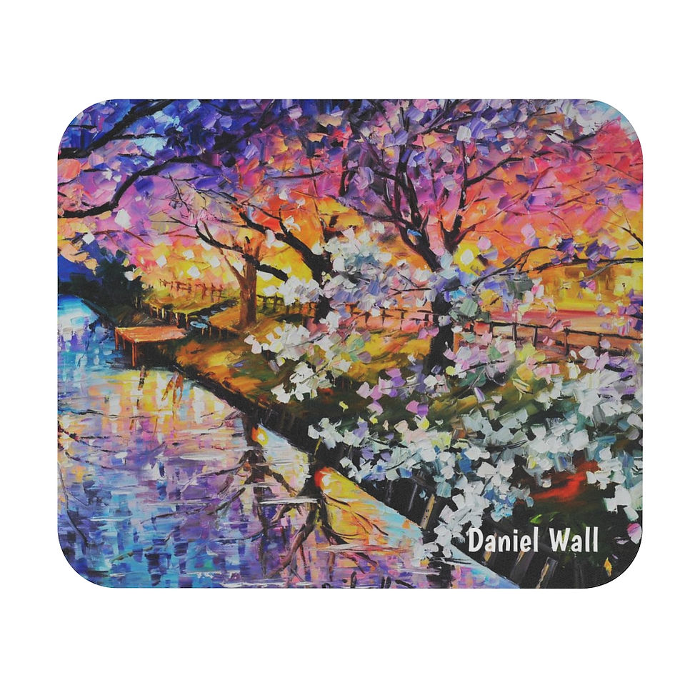 Daniel Wall Art Beautiful Spring Blooms Mouse Pad