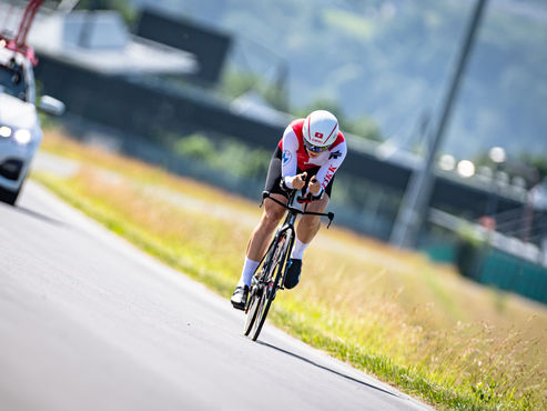 2. Etappe Tour de Suisse Zeitfahren Vaduz