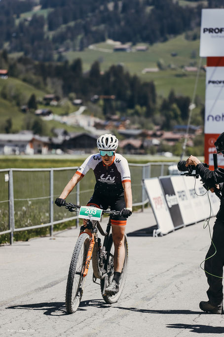 Enttäuscht über den 4. Rang an der SM in Gstaad