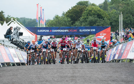 Pech an der EM in Glasgow