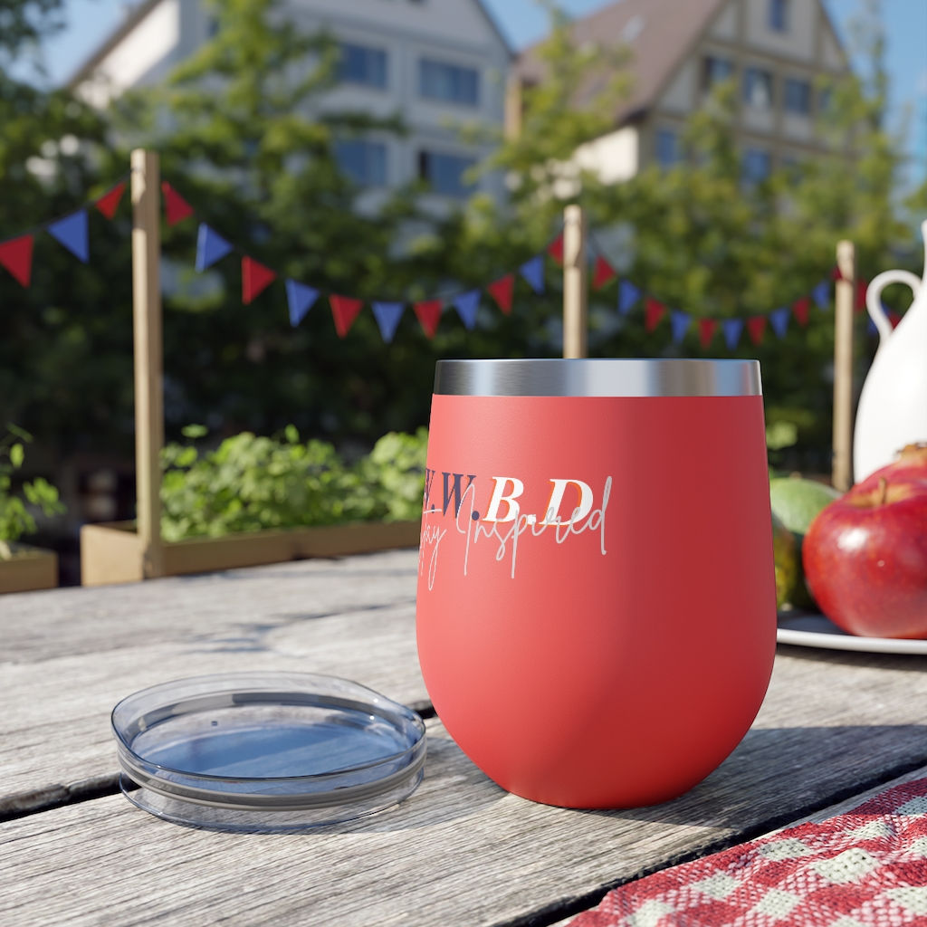 Taza aislada al vacío de cobre ROJO de edición limitada WWBD-12 oz.