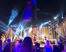 Pure Showband function band. Jumeirah Beach Hotel New Year's Eve party...on the beach!
