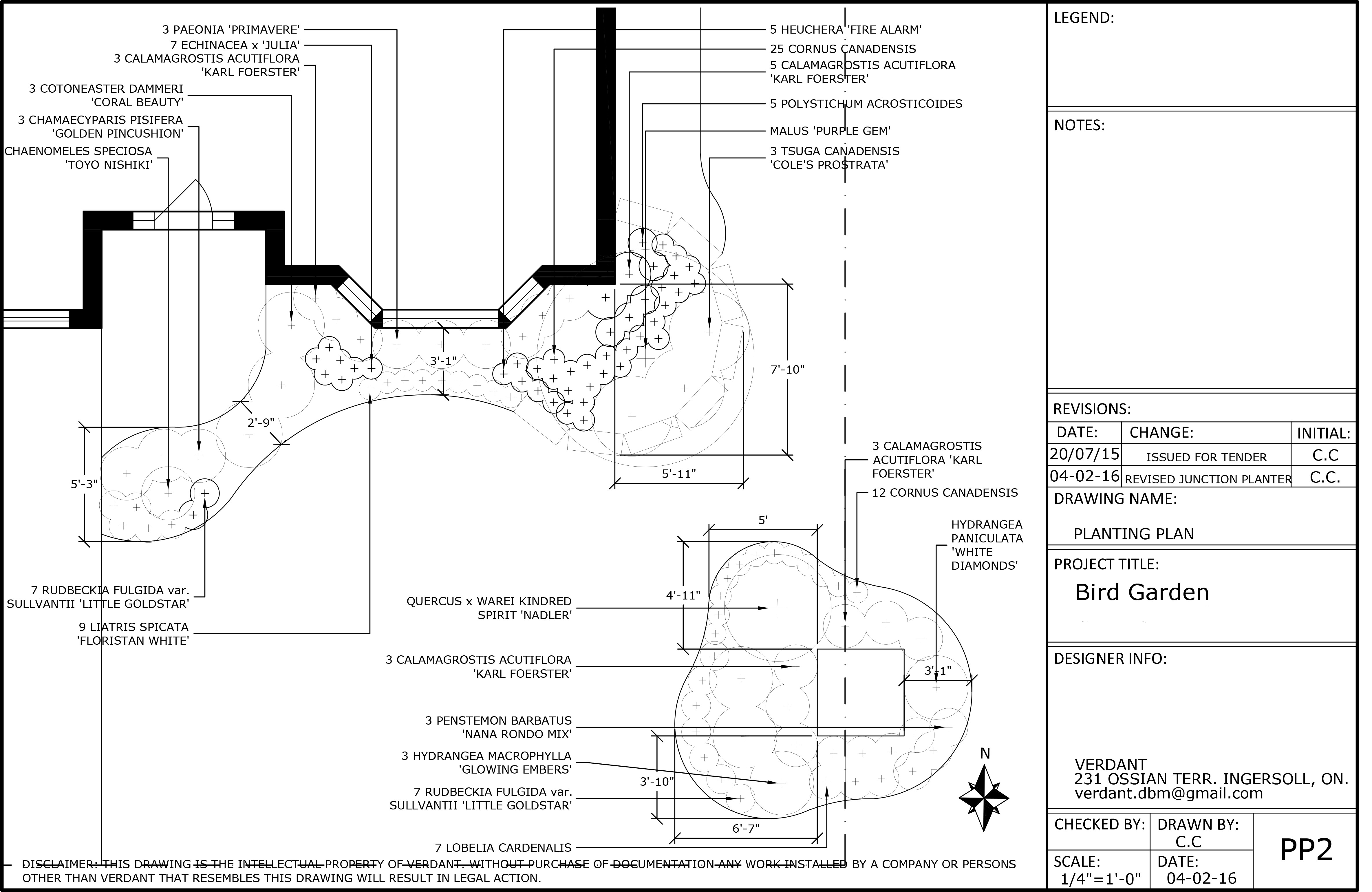 Landscape Design Ingersoll & Sutton Verdant