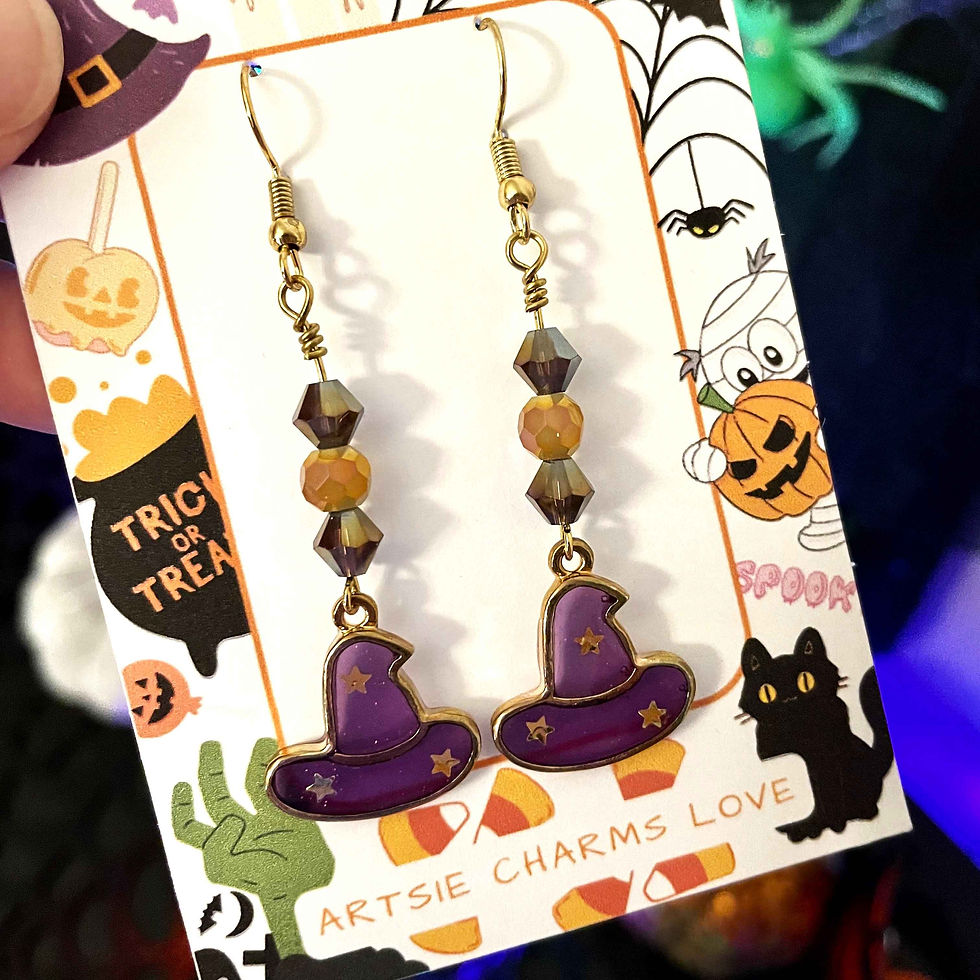 Thumbnail: Beaded Witch Charms (2)