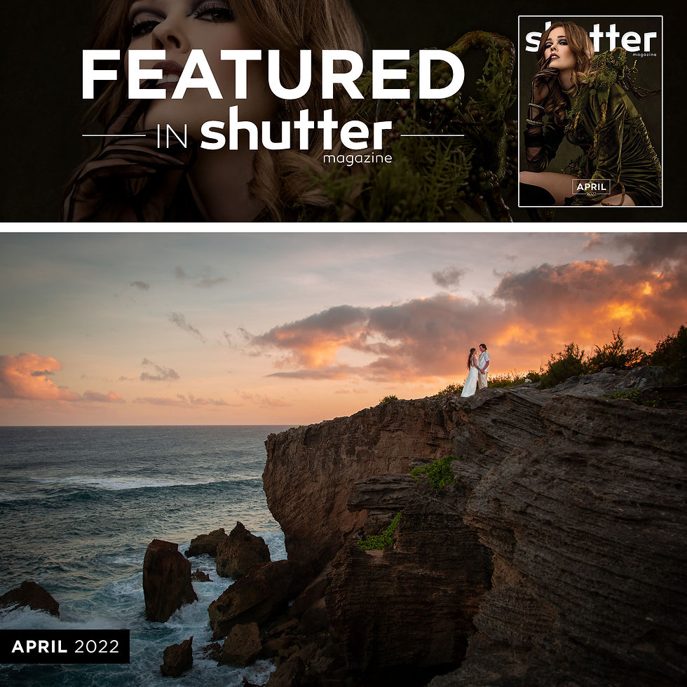 Featured In Shutter Magazine, Ashley Valera Photography, Wedding Photography on Kaua'i at Shipwrecks Beach
