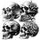 Thumbnail: Procreate Skull Stamps, Pencil Realism