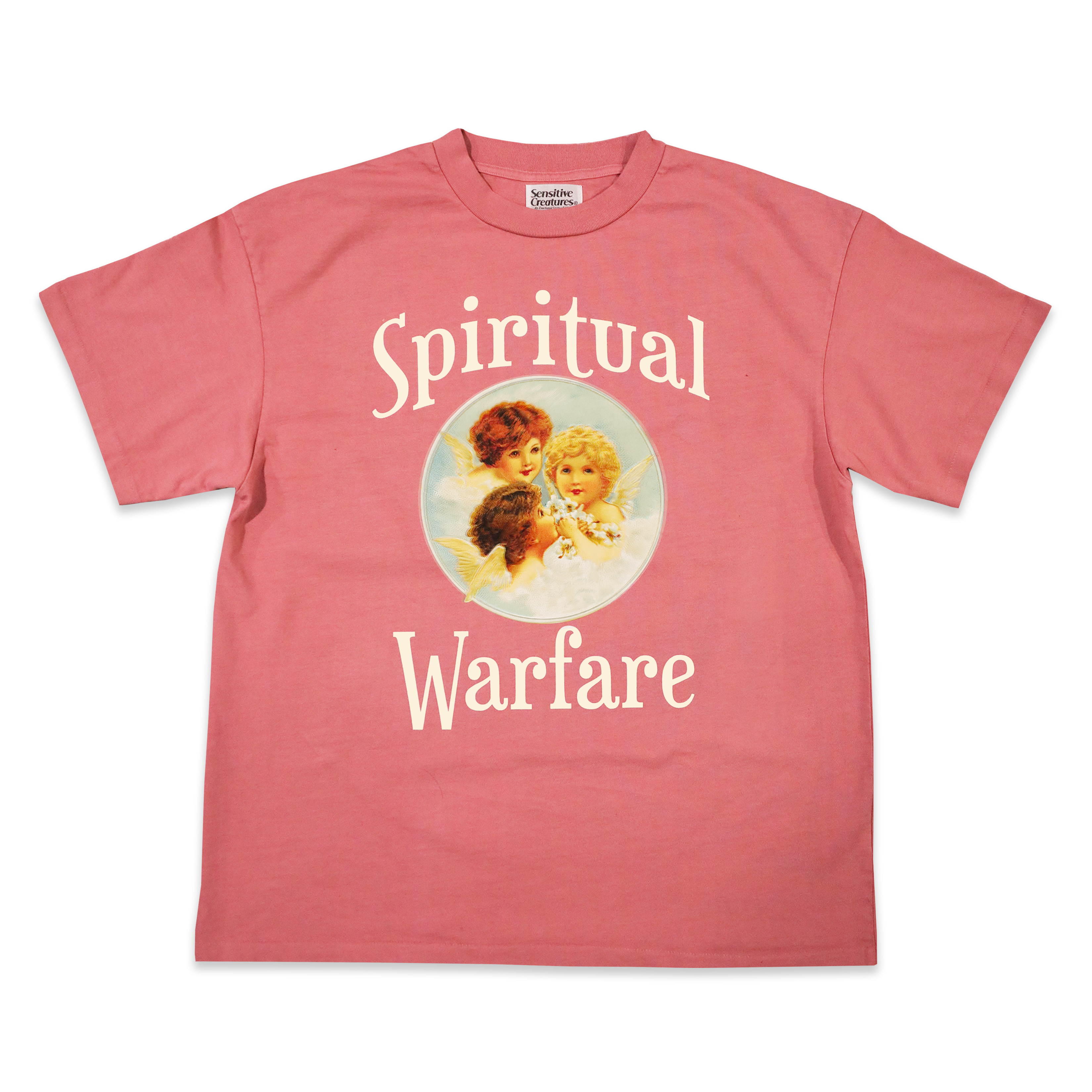 SPIRITUAL WARFARE TEE V2 (MAUVE)