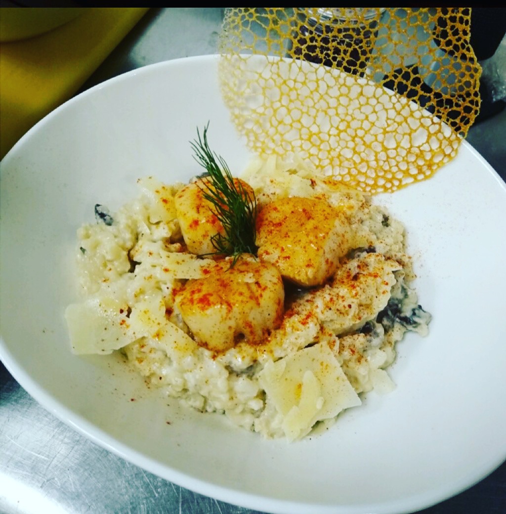 Arranged Food and Objects