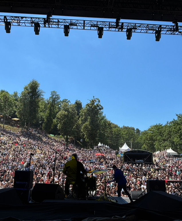 Stage view Clam Rock Festival Austria