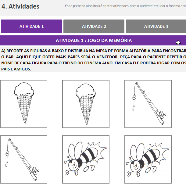 Miniatura: Fonoaudiologia - Treino do Fonema V
