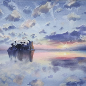 Остров в океане