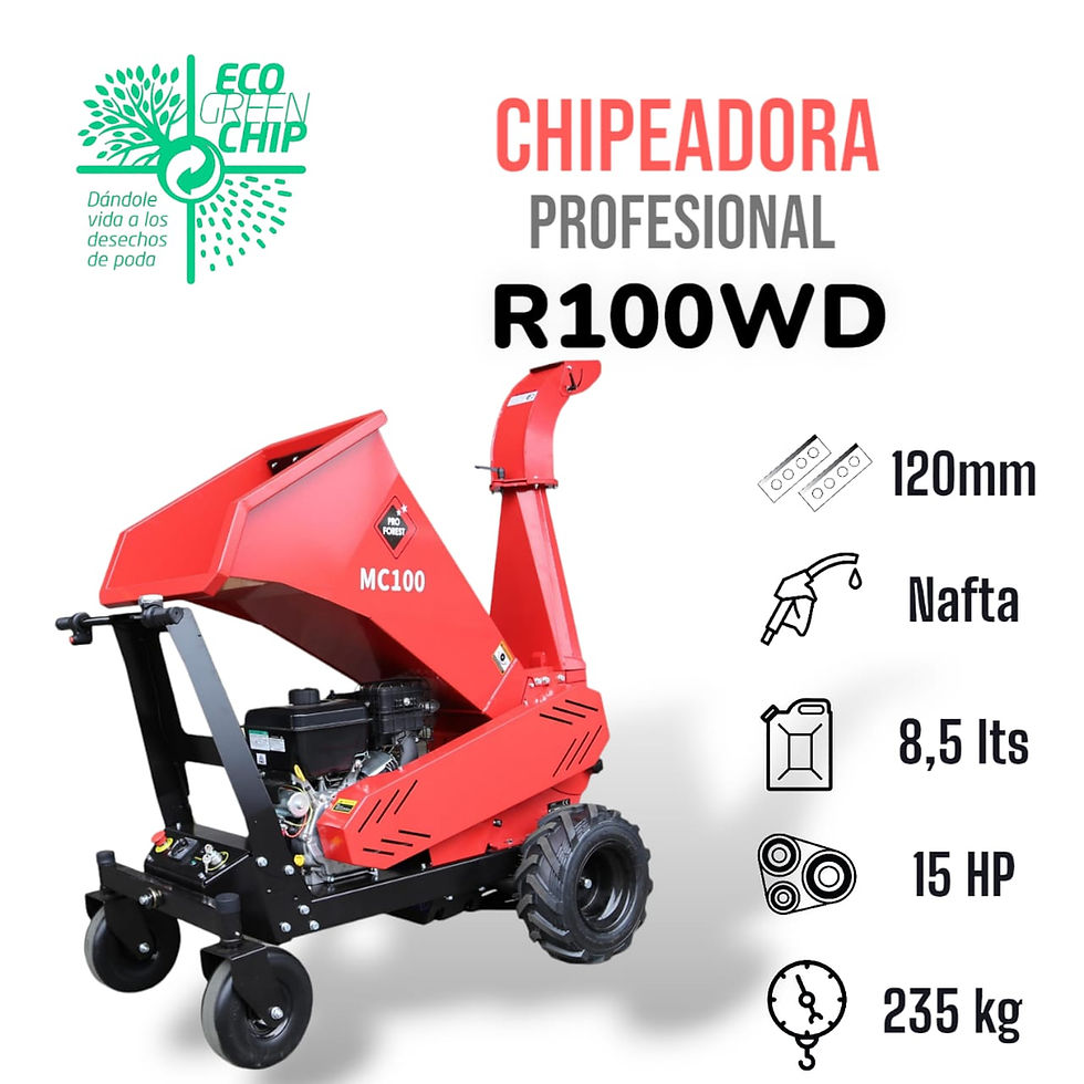 Chipeadora autopropulsada