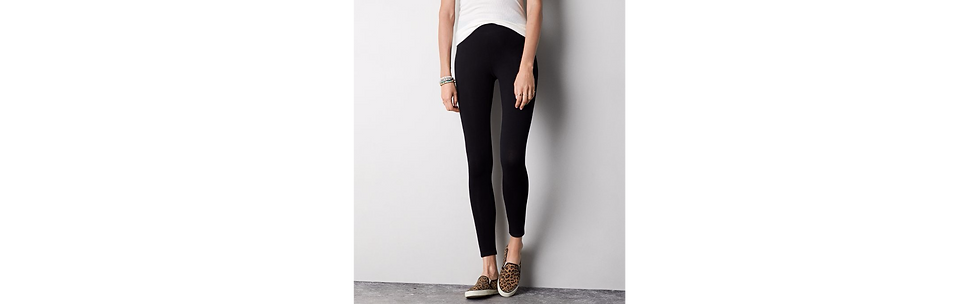 Thumbnail: AE019 女生高腰褲Legging(黑色) XS-Regular號*1