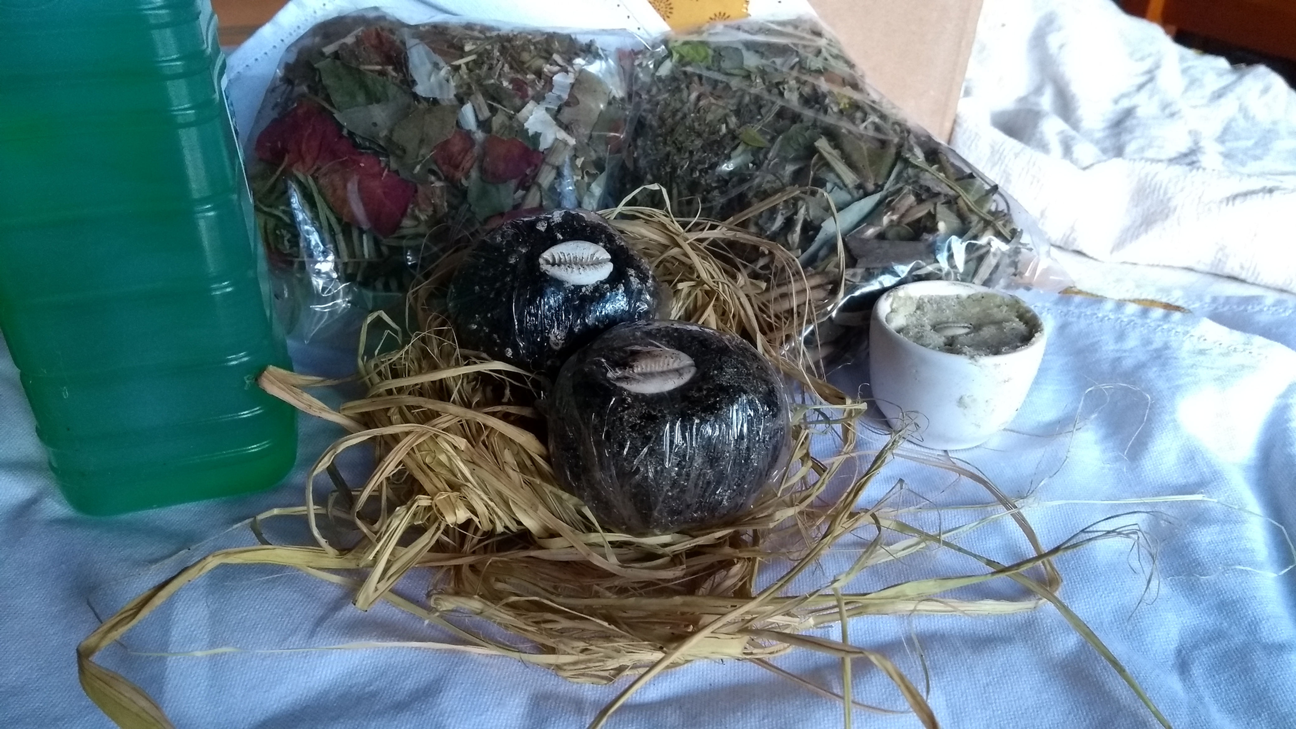 Spiritual defense and spiritual clean-up kit