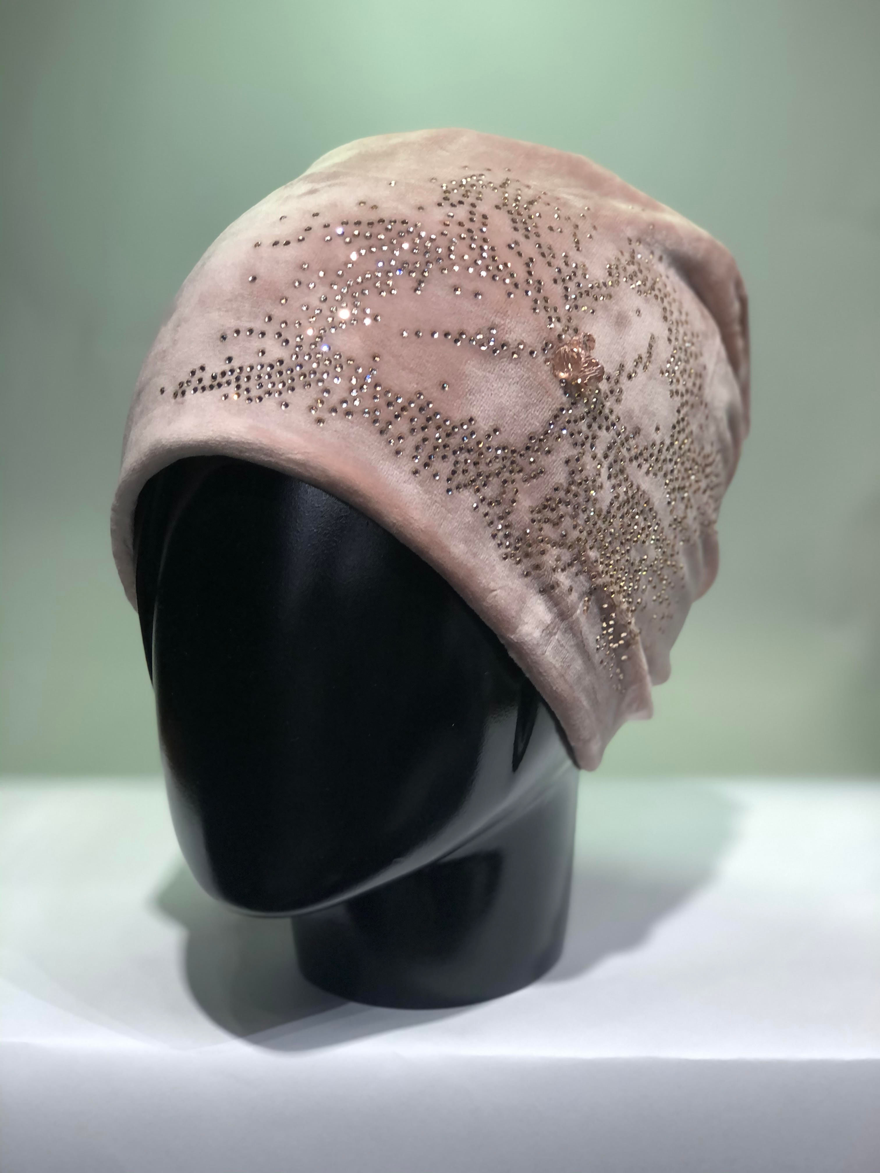 Mamasoratti Hint Kadifesi Kadın Şapka