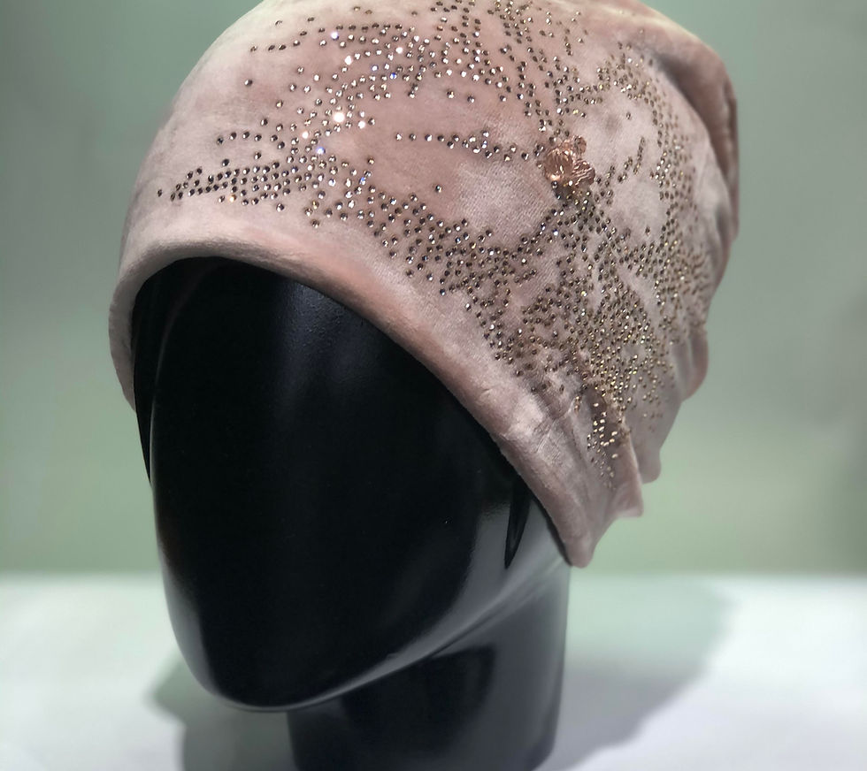 Mamasoratti Hint Kadifesi Kadın Şapka