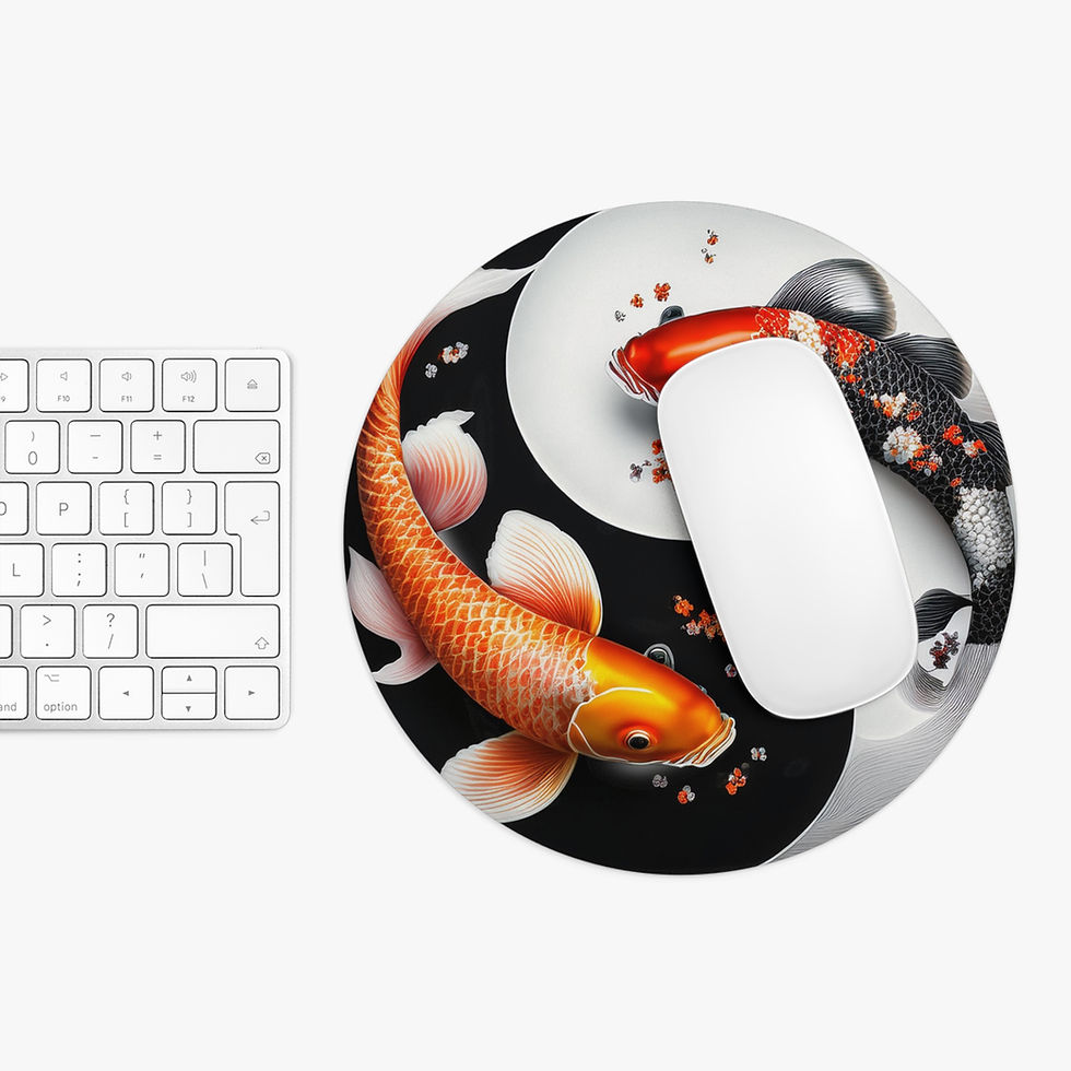 Thumbnail: Koi Fish Mouse Pad