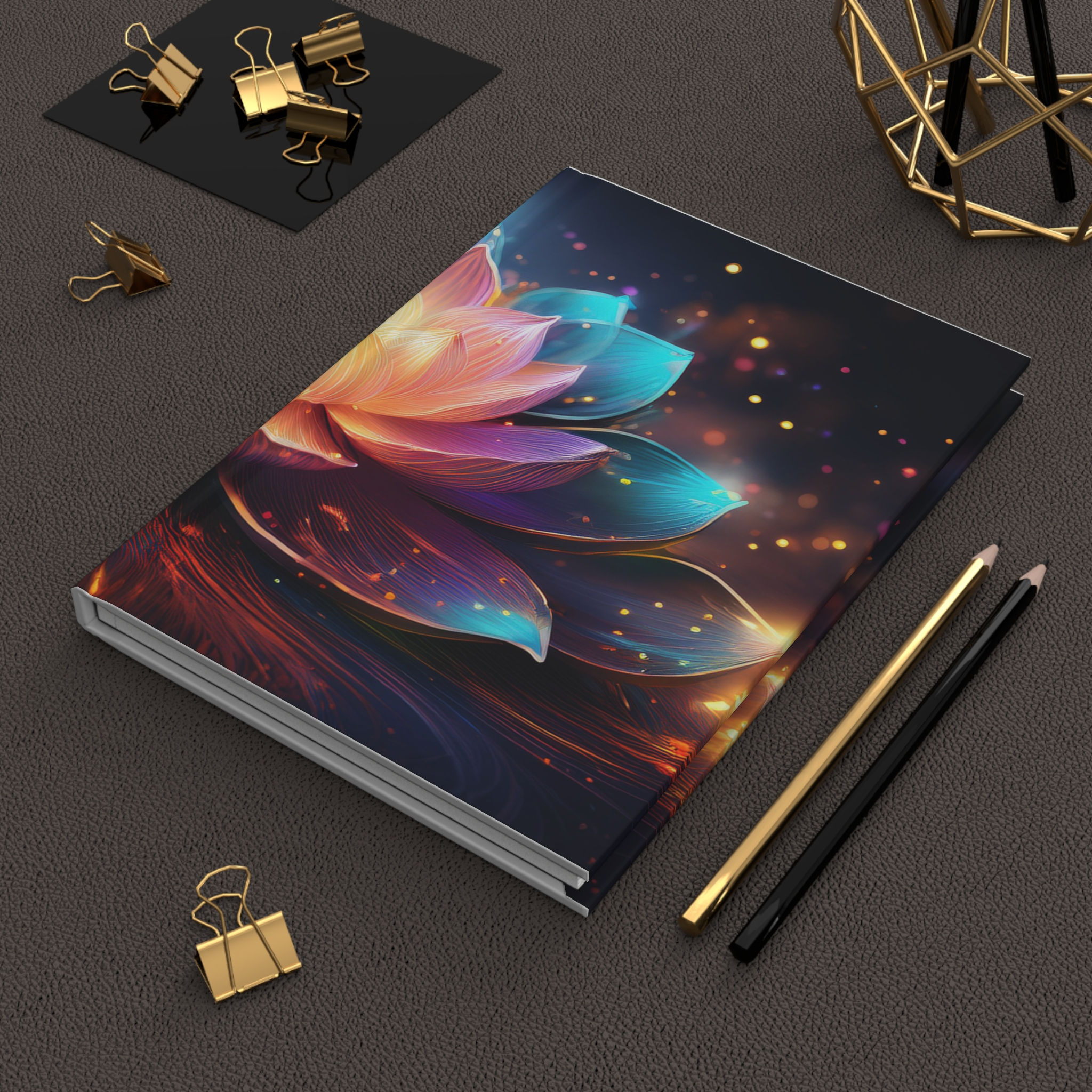 Matte Journal - Lovely Lotus Journal