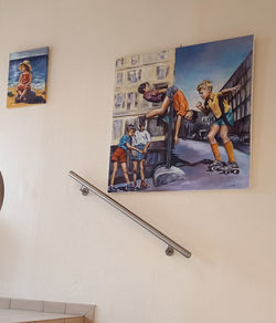 La montée d'escalier