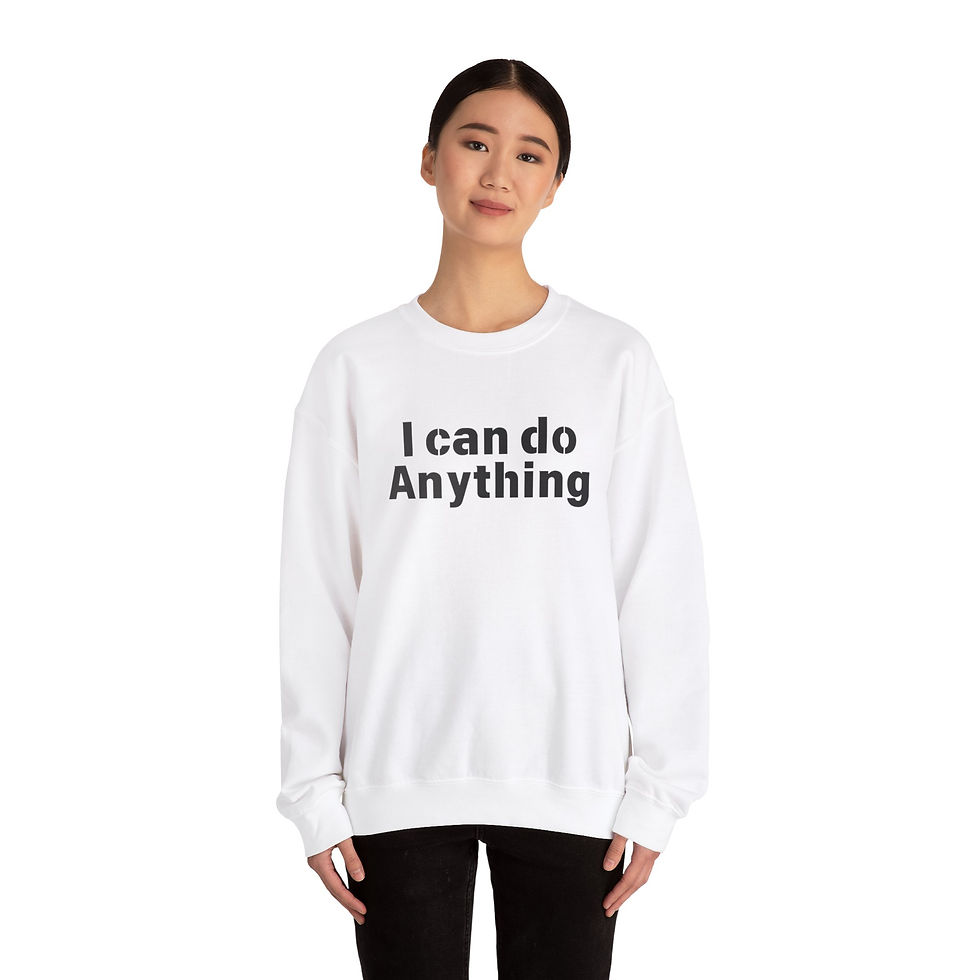 Thumbnail: I can do anything - Unisex Heavy Blend™ Crewneck Sweatshirt