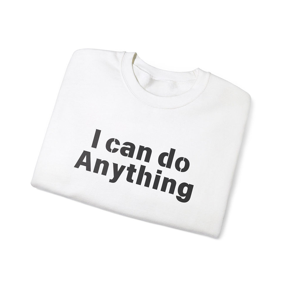 Thumbnail: I can do anything - Unisex Heavy Blend™ Crewneck Sweatshirt