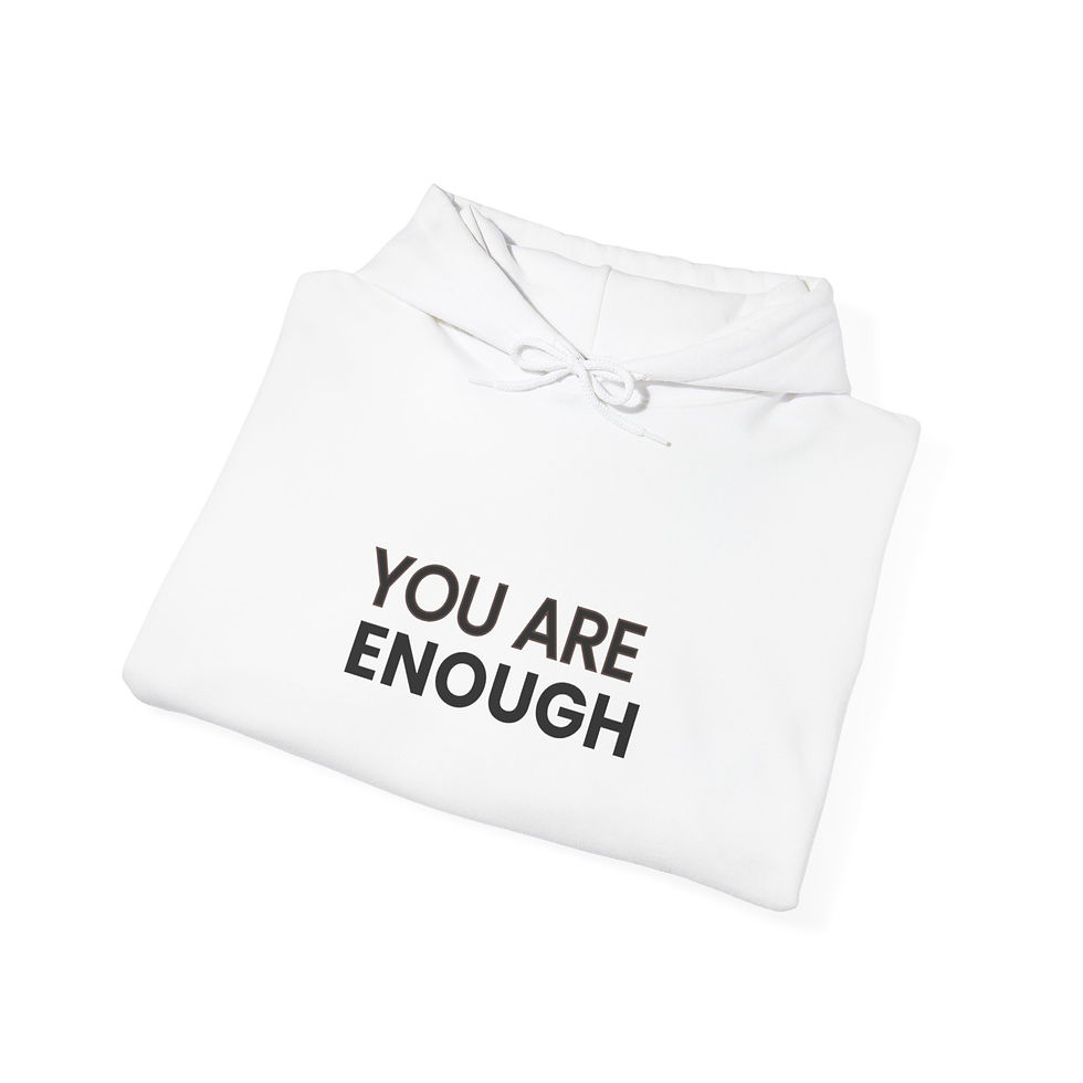 Thumbnail: You Are Enough - Unisex Heavy Blend™ Hooded Sweatshirt