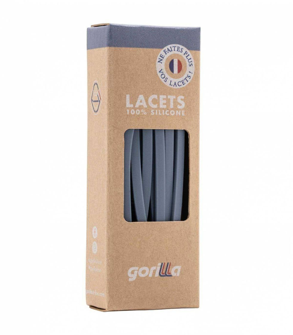 Miniature : Lacets en Silicone "Gorilla"