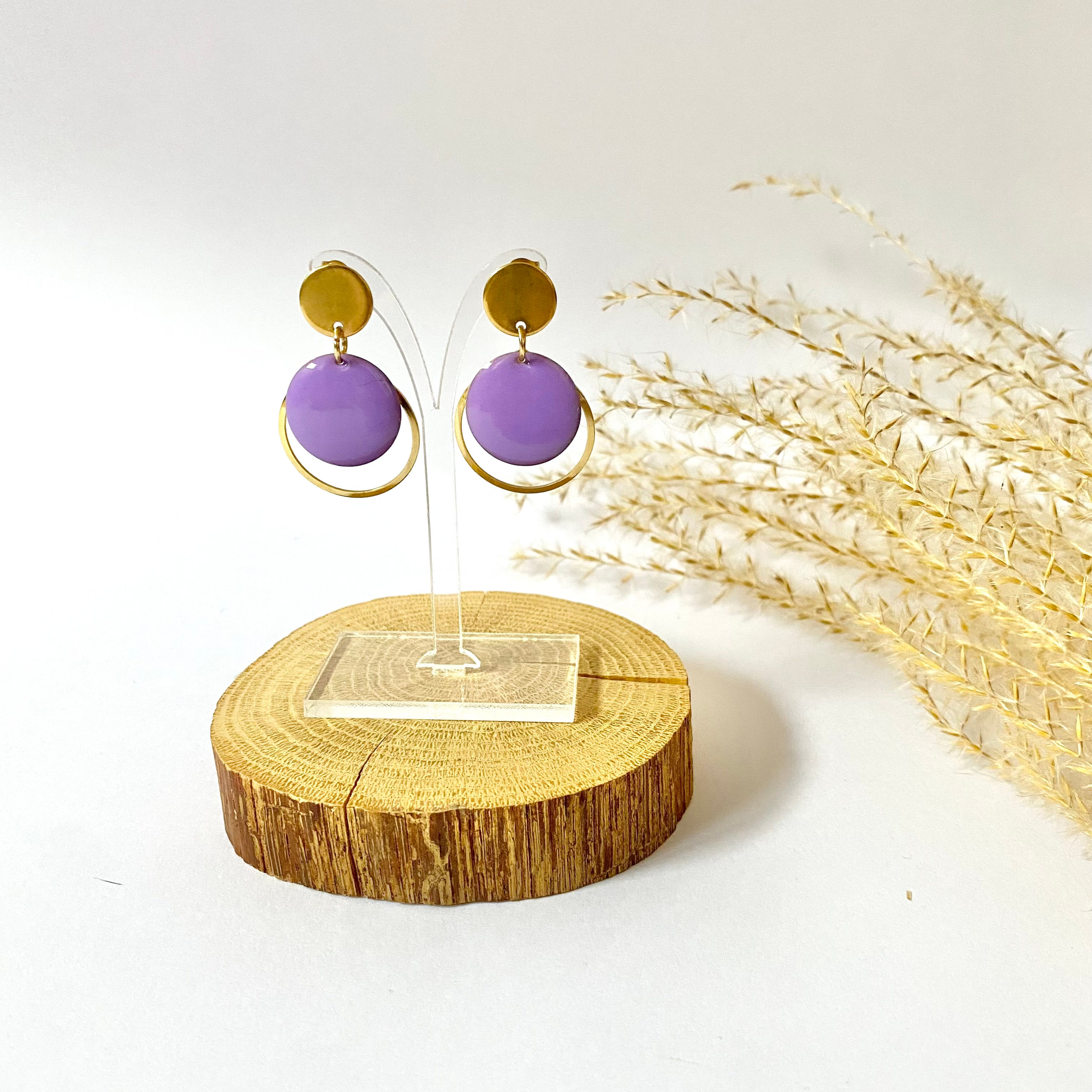 boucles d'oreilles Olympe