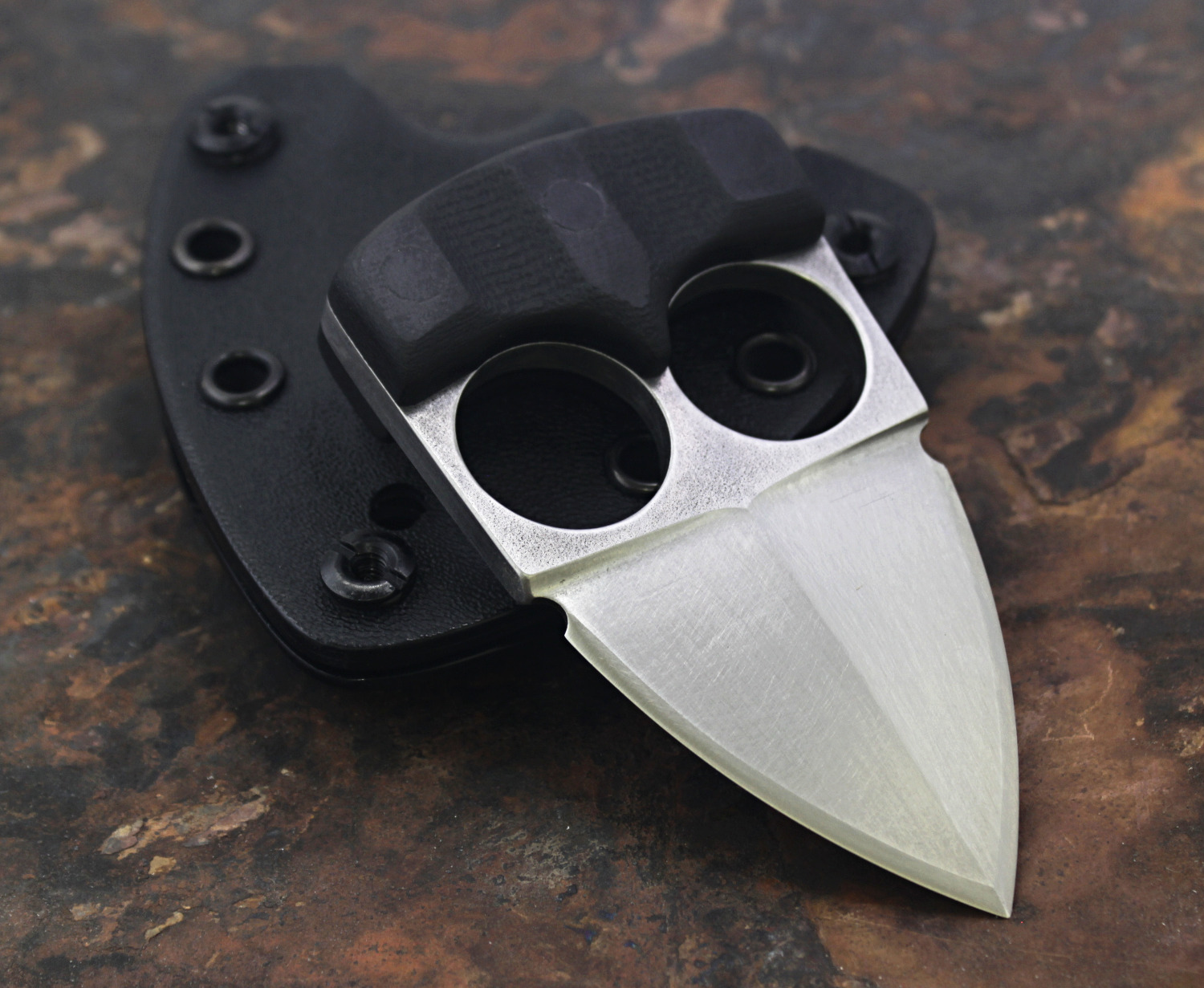 Raven Push Dagger Gage Custom Knives and Jewelry