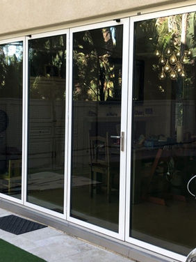 Residential ceramic window tint in Dayton Cincinnati patio doors