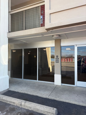 Commercial window tint dayton cincinnati on storefront.