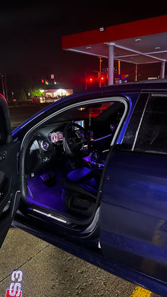 Custom auto lighting starlight interior in Dayton Cincinnati.