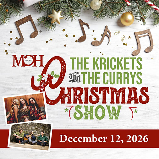 The Krickets & The Currys Christmas Concert