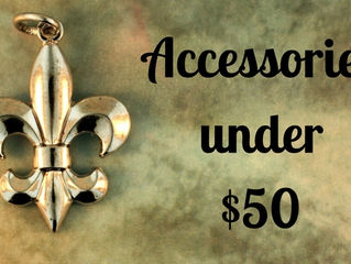 Accessorizing: $50 and Under