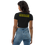 Thumbnail: OUR LADY OF GETTING LOW - ASSATA Crop Top