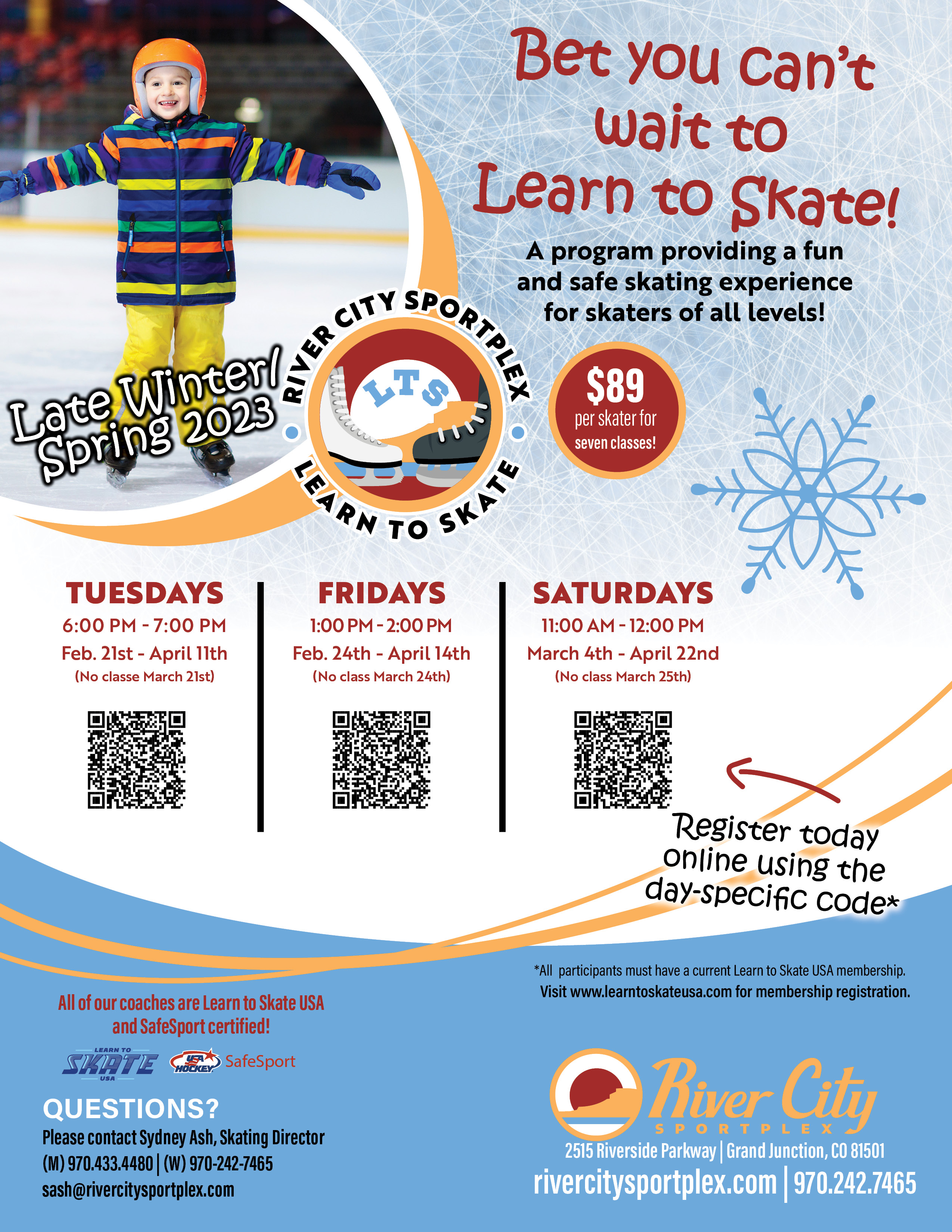 River City Sportplex Ice Arena Grand Junction