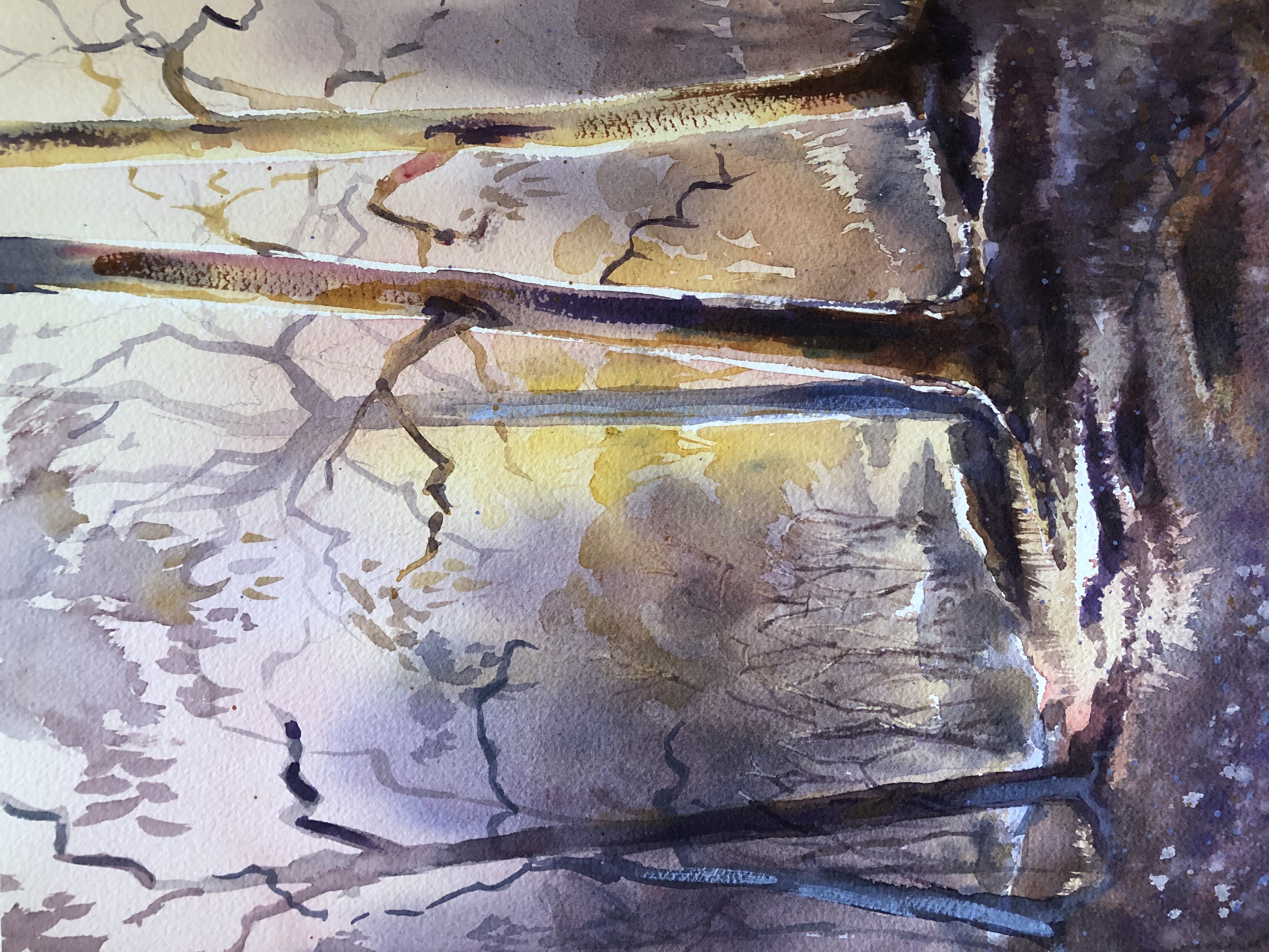 Purple gully