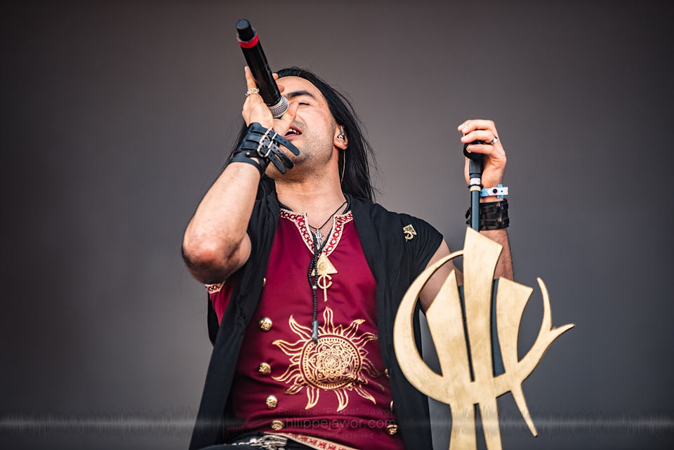 Zaher Zorgati, lead singer of the Tunisian progressive oriental metal band Myrath, live at Hellfest Open Air festival, Clisson, France, June 2017.

On assignment for Metal Obs' Magazine.

© Philippe "Pippo" Jawor
All rights reserved.