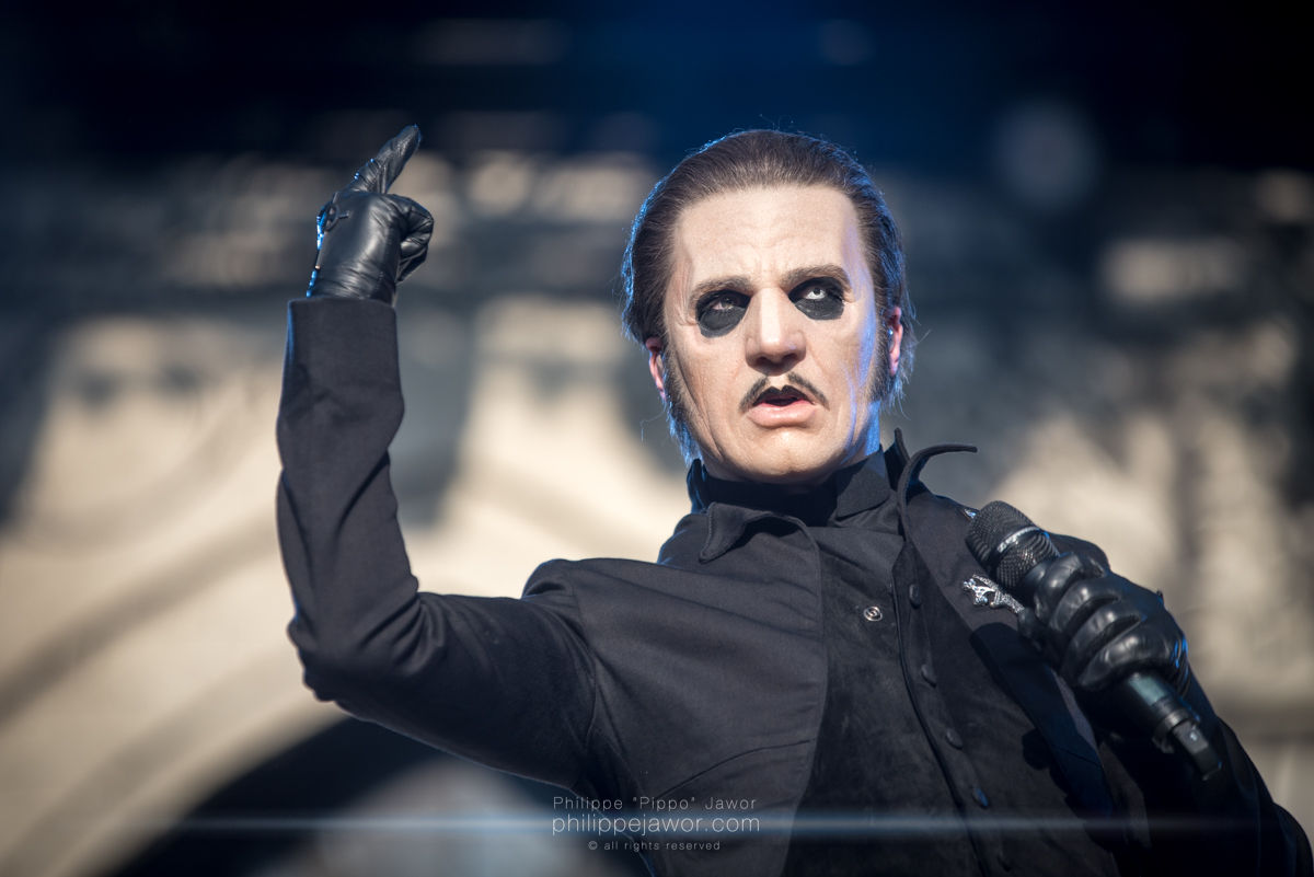 The Swedish rock band Ghost, live at Download Festival France, June 2018.

© Philippe "Pippo" Jawor
All rights reserved.