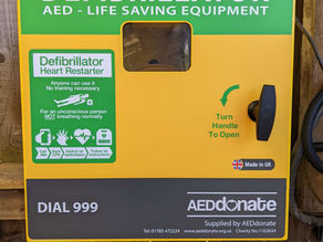 AED Donate- Defibrillator. Thank you!
